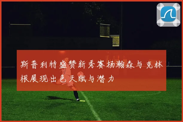 斯普利特盛赞新秀赛杨瀚森与克林根展现出色天赋与潜力